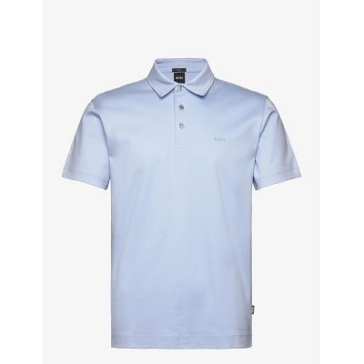 Koszulka Polo męska BOSS Palosh 30 AZZURRO slim fit niebieski (50471335-450)