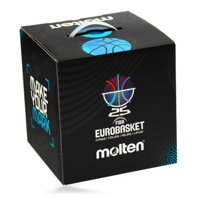 9. Piłka do koszykówki Molten Eurobasket 2025 Oficjalna piłka meczowa B7G5000-E5Z