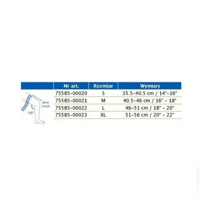 2. Orteza stawu kolanowego z odsłoniętą rzepką Actimove rozmiar XL 75585-00023