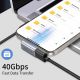 3. Adapter kątowy Tech-Protect Ultraboost AA03 USB-C - szary