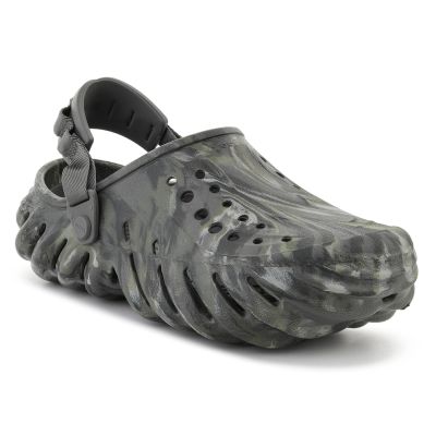 CROCS ECHO MARBLED CLOG DUSTY OLIVE/MULTI 208454-3N4