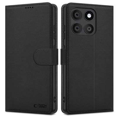 Etui Tech-Protect Wallet na Motorola Edge 60 Fusion - czarne