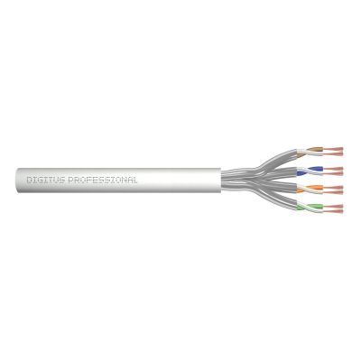4. Digitus Kabel typu linka kat.6A, U/FTP, AWG 27/7, LSOH, 100m, szary, karton