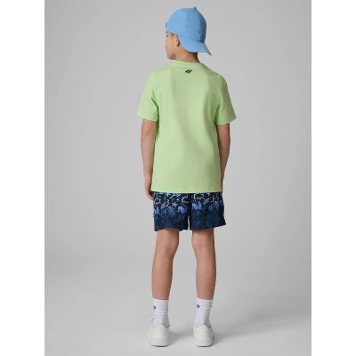 2. T-shirt bawełniany chłopięcy 4F 4FJRSS26TTSHM3901-45S