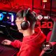 30. HyperX Cloud III Wireless – bezprzewodowy zestaw słuchawkowy do gier (czarno-czerwony)