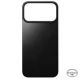 NOMAD Magnetic Leather Back - nakładka magnetyczna na iPhone 18 Pro Max / 17 Pro Max kompatybilna z MagSafe, skóra Horween (black)