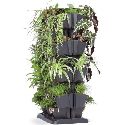 2. KWIETNIK OGRÓD WERTYKALNY STOJĄCY ANTRACYT