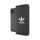 6. Etui Adidas OR Booklet Case Basic na iPhone 11 Pro Max - czarno-białe