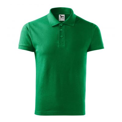 2. Koszulka polo Malfini Cotton M MLI-21216 zieleń trawy