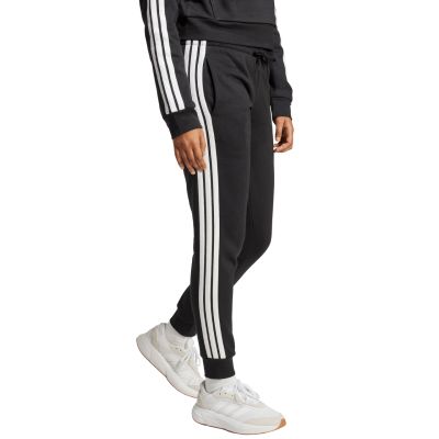 10. Spodnie adidas Essentials 3-Stripes Fleece Slim W JX2543