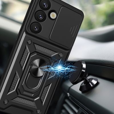 5. Etui Hybrid Armor Camshield na Samsung Galaxy S26 Ultra - czarne