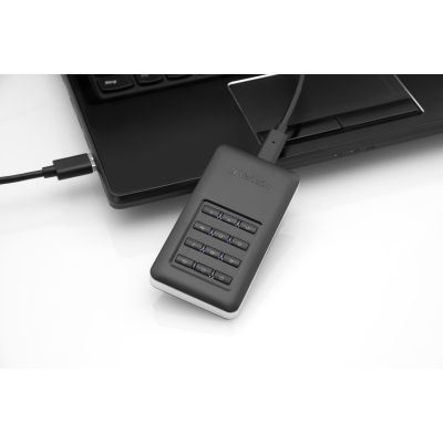 18. Verbatim Store'n'Go 256 GB USB Type-C 3.2 Gen 1 (3.1 Gen 1) Czarny, Srebrny