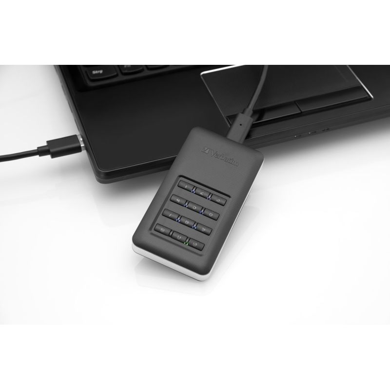 18. Verbatim Store'n'Go 256 GB USB Type-C 3.2 Gen 1 (3.1 Gen 1) Czarny, Srebrny