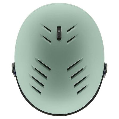 2. Kask narciarski UVEX Wanted Visor 58-61cm L zielony