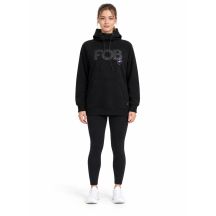 Bluza z kapturem z dodatkową stójką pod szyją i zamkami w kieszeniach damska 4F 4FWAW26TSWSF2665-20S