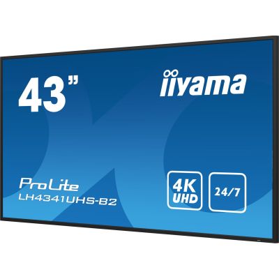17. Panel Iiyama LH4341UHS-B2 43" 3840x2160 4K UHD IPS