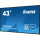 17. Panel Iiyama LH4341UHS-B2 43" 3840x2160 4K UHD IPS