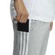 5. Spodnie adidas Essentials Single Jersey Tapered Open Hem 3-Stripes M IC0046