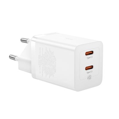 4. Ładowarka sieciowa Baseus GaN5 Pro 40W 2xUSB-C - biała