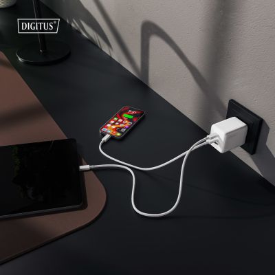 14. Digitus Ładowarka USB GaN 100W, 2x USB-C, 1x USB-A