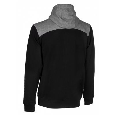 2. Bluza Select Oxford Zip Hoodie czarno/ szara