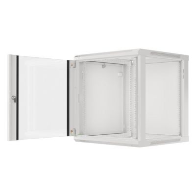 14. Lanberg WF01-6612-10S stojak 12U Szafa wisząca Szary