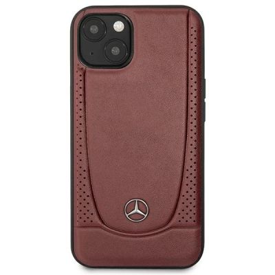 3. Etui Mercedes Leather Urban Bengale na iPhone 14 Plus - czerwone