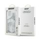 8. Etui DKNY Liquid Glitter Big Logo na iPhone 15 / 14 / 13 - białe