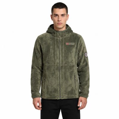 Polar męski Geographical Norway UPLOAD HOOD OLIVE DB MEN 224 (WY3387H/GN-OLIVE)