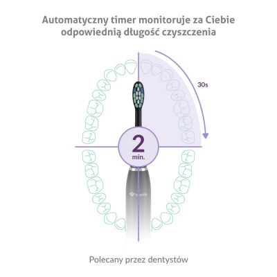 4. Szczoteczka soniczna TrueLife SonicBrush Clean30 Black