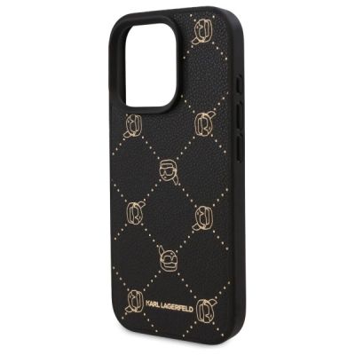 6. Etui Karl Lagerfeld Magsafe Karl Head na iPhone 16 Pro Max - czarne