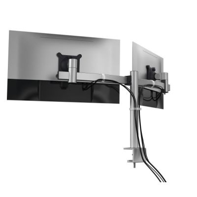 2. Durable 508523 uchwyt / stojak do monitorów 68,6 cm (27") Biurko Srebrny