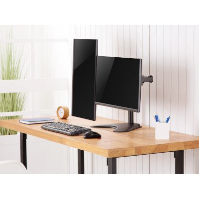 5. Equip 650123 uchwyt / stojak do monitorów 81,3 cm (32") Biurko Czarny