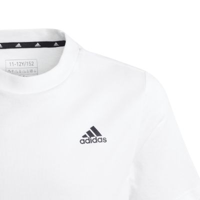 10. Koszulka adidas Essentials Small Logo Cotton Tee Jr IB4093