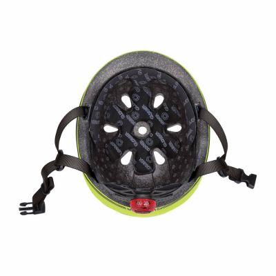 4. Kask Globber Lime Green Jr 506-106
