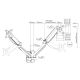 10. Uchwyt ścienny Equip 17"-32"/2TFT 180°GF 2Joints 9Kg sw lite Sprzedaż detaliczna