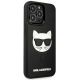4. Etui Karl Lagerfeld 3D Rubber Choupette na iPhone 13 Pro / iPhone 13 - czarne