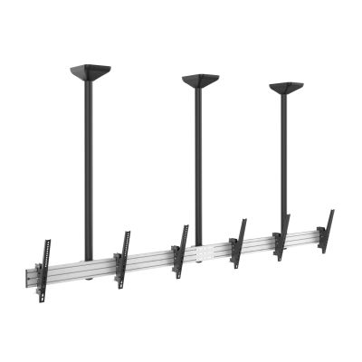 2. Equip 650374 uchwyt do telewizorów 127 cm (50") Czarny, Srebrny
