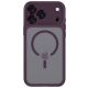 3. Etui Tech-Protect MagPeak MagSafe CC na iPhone 18 Pro / 17 Pro - dark cherry matowe