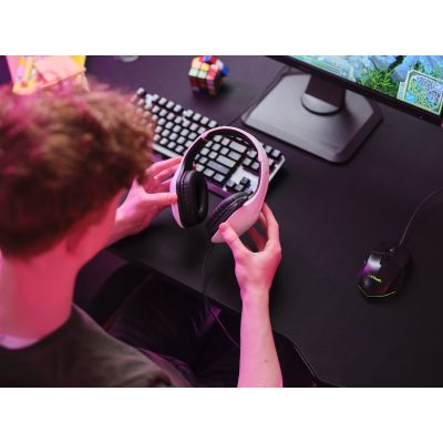 8. Słuchawki TRUST ZIROX HEADSET WHITE
