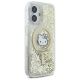 4. Etui Hello Kitty Liquid Glitter Fever MagSafe na iPhone 16 - złote