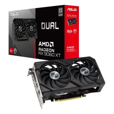 13. ASUS DUAL-RX9060XT-8G AMD Radeon RX 9060 XT 8 GB GDDR6