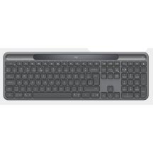 Logitech Signature Slim Solar+ K980 for Business klawiatura Uniwersalne RF Wireless + Bluetooth QWERTZ Niemiecki Grafitowy