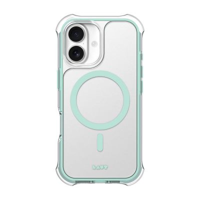 4. LAUT AERO PROTECT pokrowiec na telefon komórkowy 16 cm (6.3") Miętowy, Przezroczysty