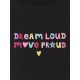 8. T-shirt loose z nadrukiem dziewczęcy 4F 4FJRSS26TTSHF4137-20S