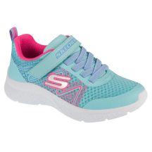 Skechers Microspec Plus - Swirl Sweet 303535L-AQPK Niebieskie 35
