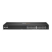 HPE Aruba Networking 6100 24G 4SFP+ Zarządzany L3 Gigabit Ethernet (10/100/1000) 1U Czarny