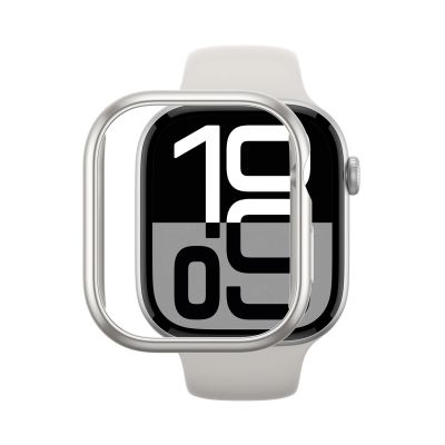5. Etui AMAZINGTHING Minimal Case do Apple Watch 46mm – srebrne