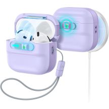 Etui ESR Pulse HaloLock MagSafe na Apple AirPods 4 / 5 - fioletowy