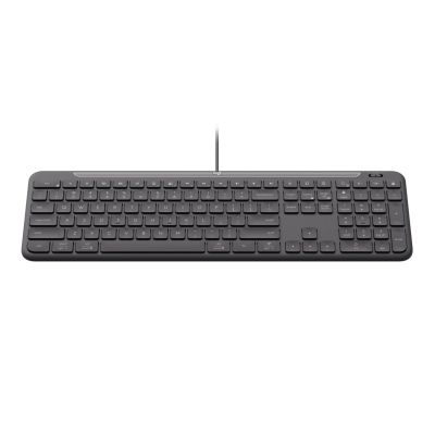 3. Logitech Signature Slim Wired K620 For Business klawiatura Uniwersalne USB QWERTZ Niemiecki Grafitowy
